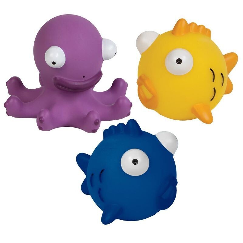 Speedo Sea Squad Squirty Toys
Fish and Octopus Design.
Finish Purple, Yellow and Blue Finish