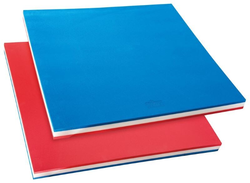 Large Square Swim Float Rafts.
Finished in Blue and Red