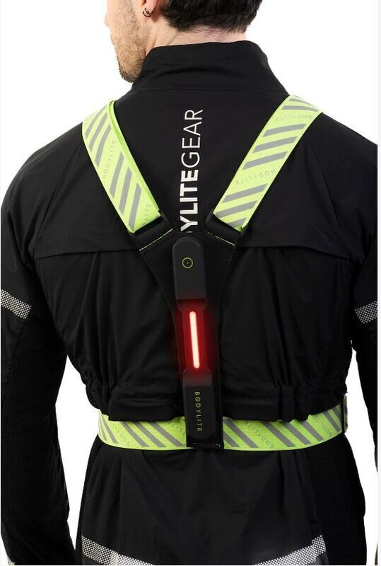 This Bodylite Night Vision Vest is essential for being seen from dusk onwards. Night vision without looking like you're about to dig a hole in the road with this really stylish apparel.