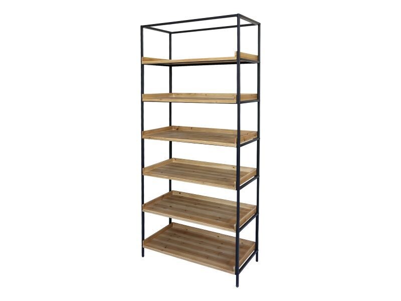 Simple Six Shelf Unit