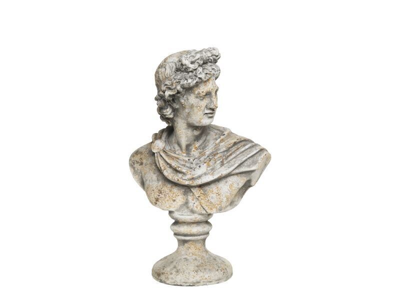 Classical sculpture in concrete. For indoors or outside.