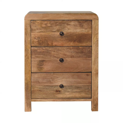Bert Oak Effect Bedside Cabinet