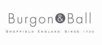 Burgon & Ball Logo 
SHEFFIELD ENGLAND SINCE 1730
(grey rounded font & the & is white in a grey circle ((ball))