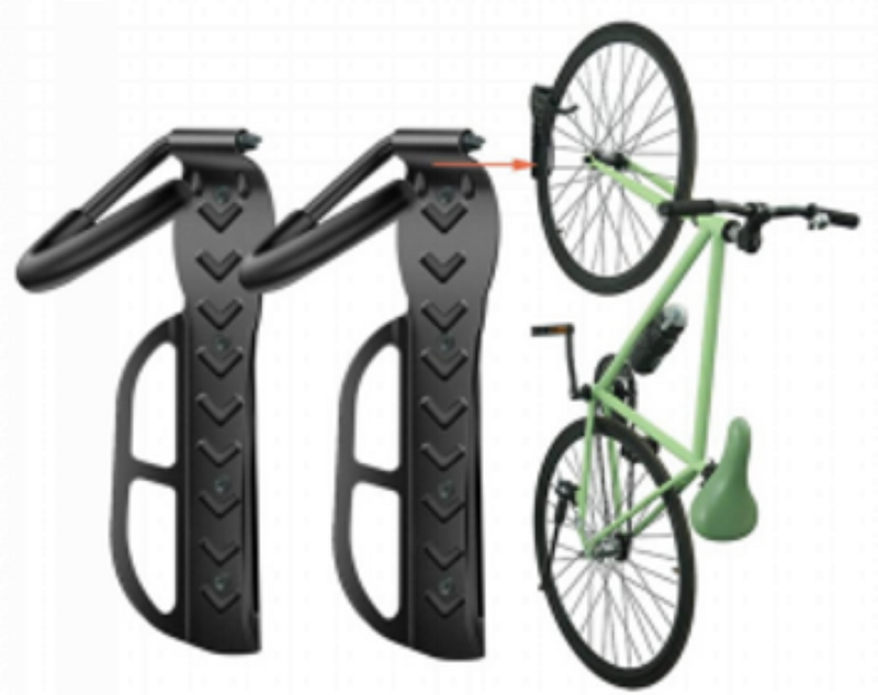 Don't just put your bike in the shed or on the garage floor. It will get damaged and just deteriorate. This cost effective hanger will solve your storage problem. 