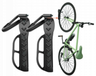 Don't just put your bike in the shed or on the garage floor. It will get damaged and just deteriorate. This cost effective hanger will solve your storage problem. 