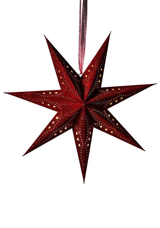 Velvet Star Light  - Red