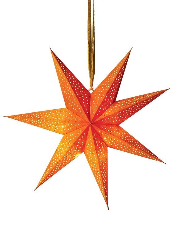 Velvet Star Light  - Orange