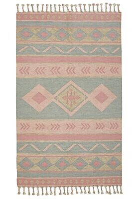 Miramar Handloom Recycled Indian Kilim Rug