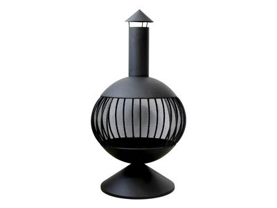 An impressive fire pit for your outside leisure 
