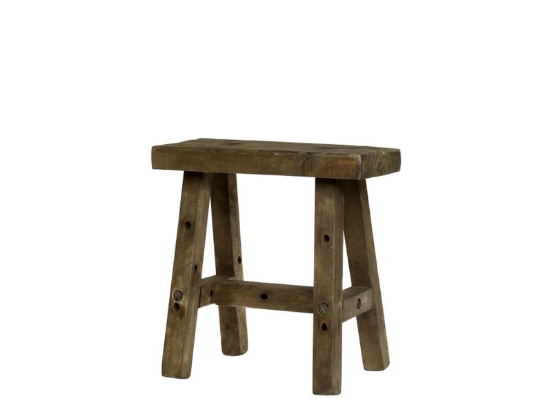 A rustic stool that marries completely with the Amelie Service Table, or simply by themselves!