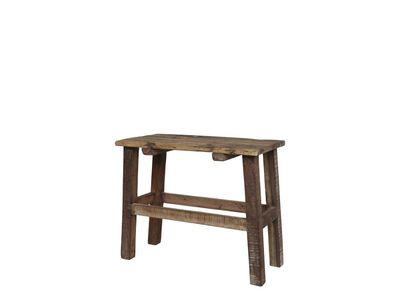 A small bench wherever you simply need somewhere you can perch.