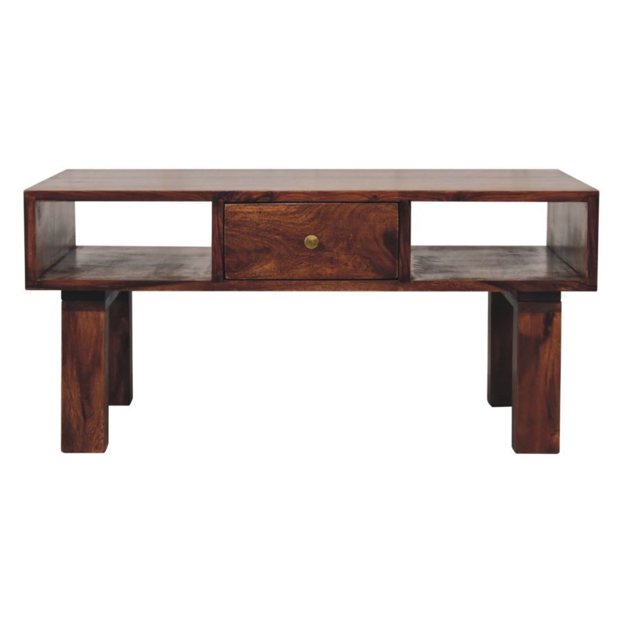 A great looking coffee table, plus two handy shelf compartments and useful drawers too, for all of those bits and bobs that you can never find!