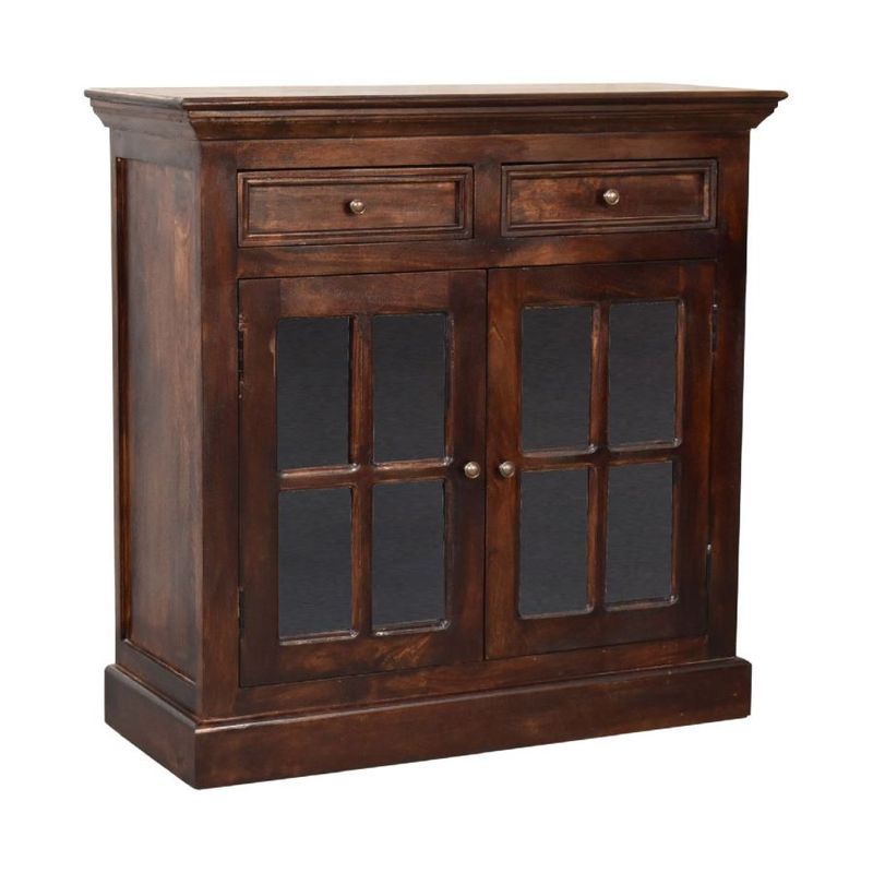 Parlour Walnut Display Cabinet