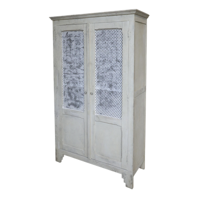 towels and supplies. last! Somewhere to store those items of spare bedding or bathroom supplies. Finished in Antique Cream to blend in with most decorative styles.