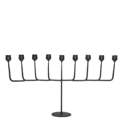 Cathedral Candelabra
Iron finish.
holds nine candles - horizontal design