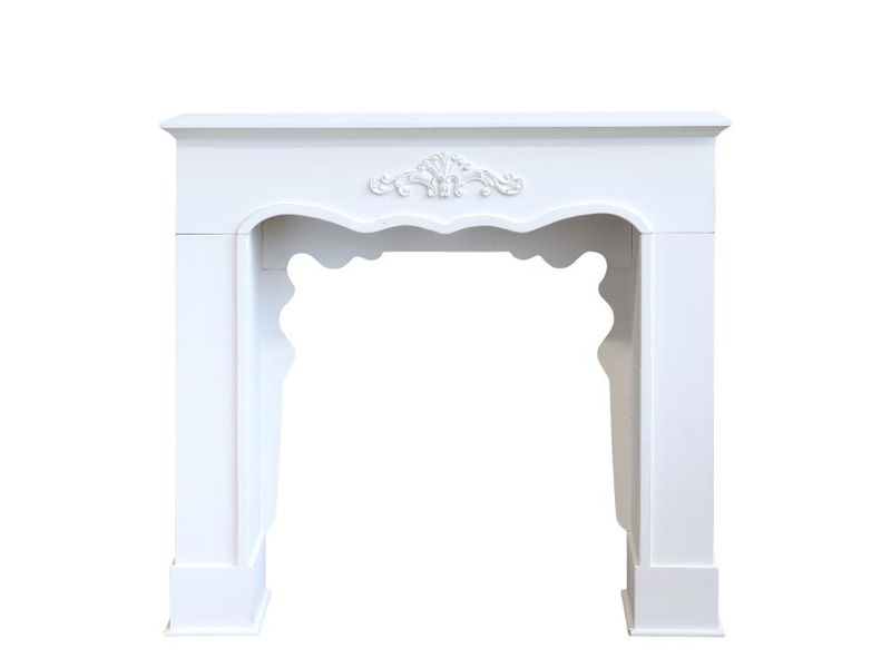 The ideal solution if your room doesn't have a natural focus point. This decorative mantlepiece can be put onto any wall, and perhaps completed with an electric fire or floral decoration. What would you put in yours?
