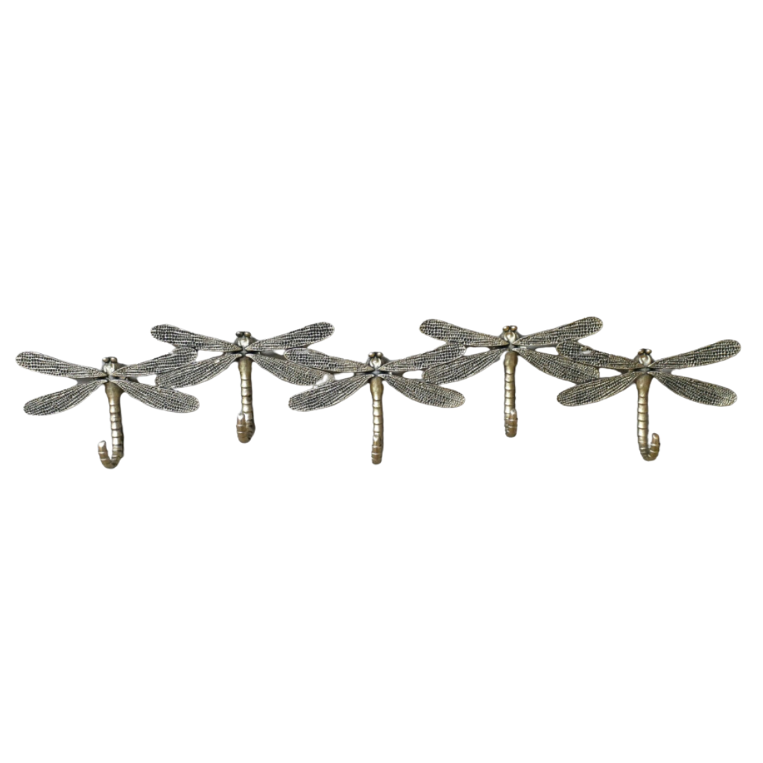 A run of dragonfly hooks to hang on.