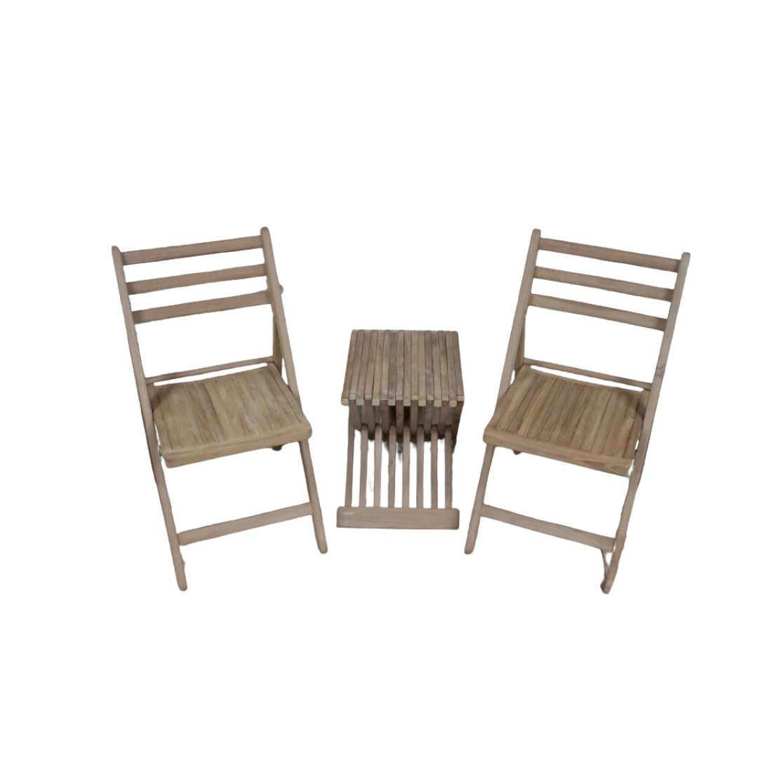 Jutland Table and Two Chairs
