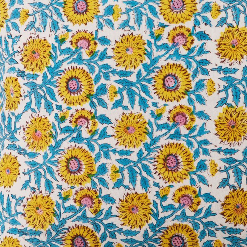 Two lovely cushions with a bright sunflower design