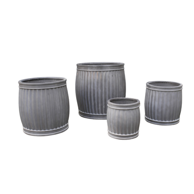 Our Shannon planters are made from Feldspar Clay and the soft colouring looks so attractive