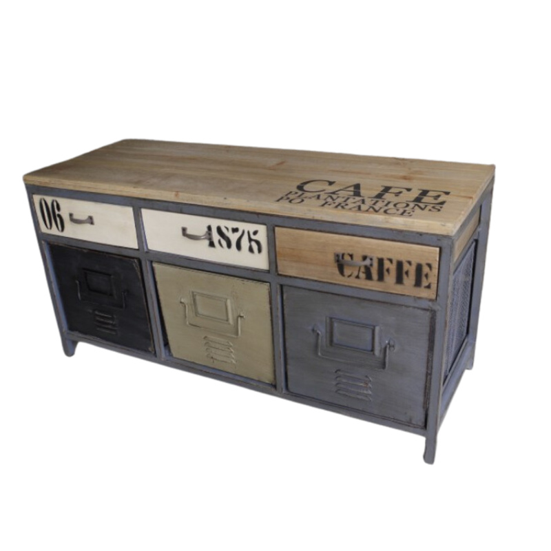 Cafe Plantation Industrial Cabinet