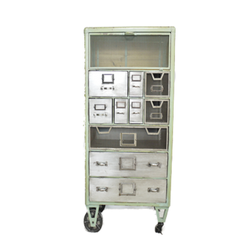 Industrial Tower Cabinet on Wheels