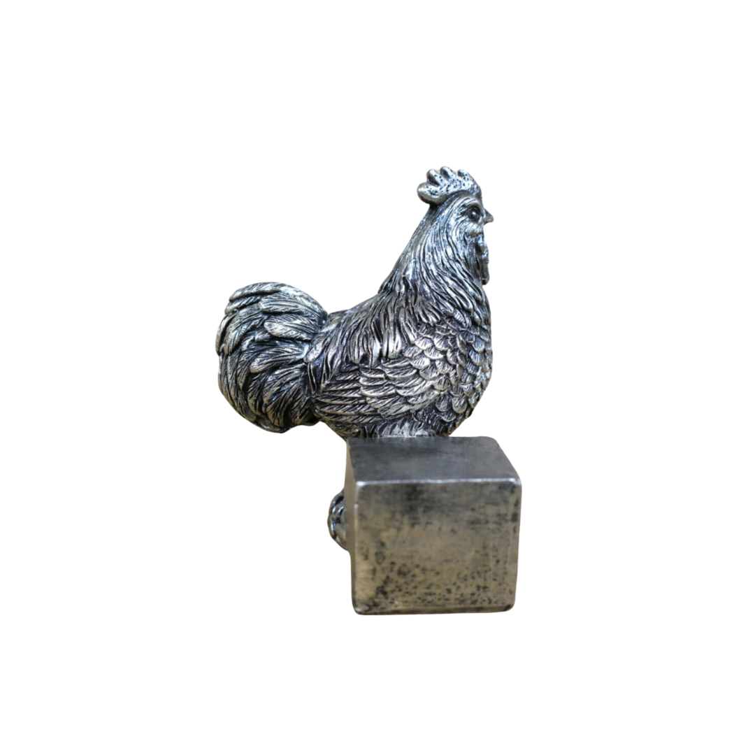 Cockerel Pot Stands (Set Of 3)