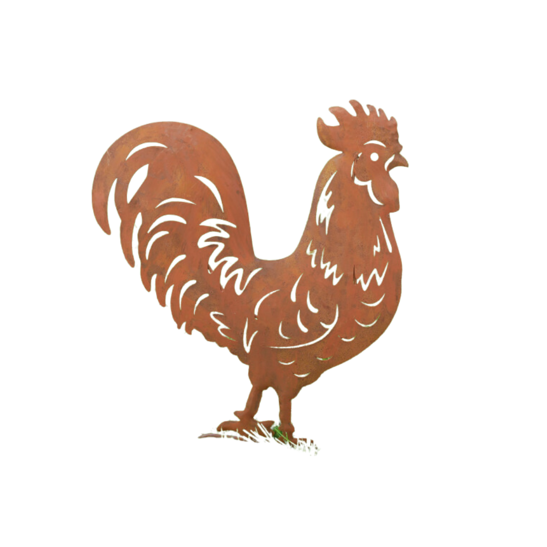 Can you make a home for Hilda  Hen? She's a lovely rust finished hen who will make your garden complete.