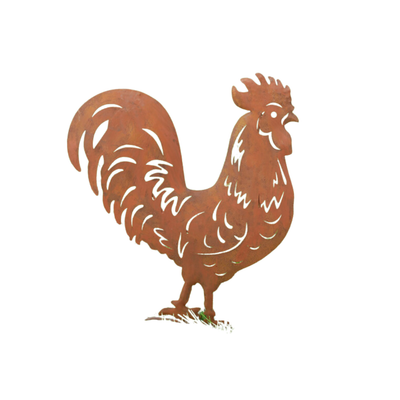 Can you make a home for Hilda  Hen? She's a lovely rust finished hen who will make your garden complete.