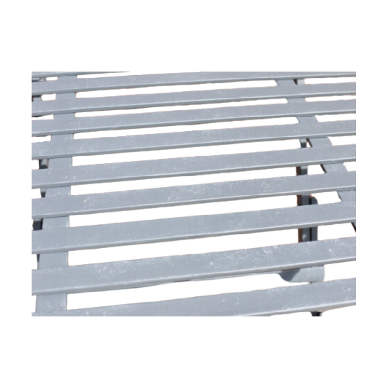 Felbrigg Garden Patio Set A high quality metal patio set finished in an Industrial Grey colour.