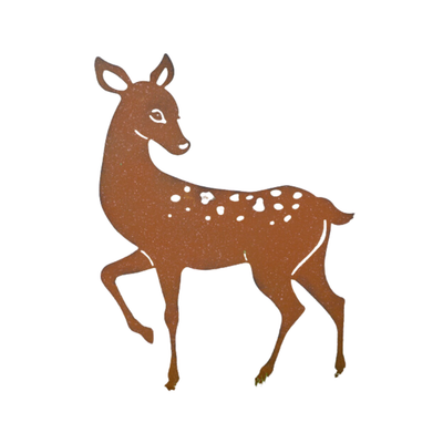 Rustic Deer Garden Art
