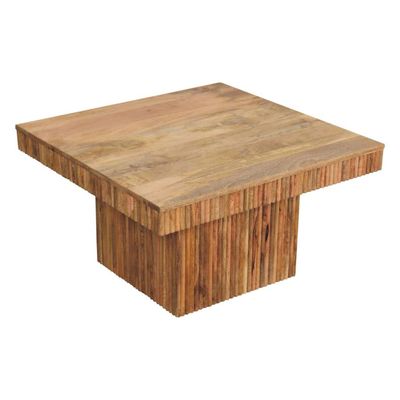 Roxanne Oak Finish Coffee Table
Natural oak effect finish. It is a sturdy piece featuring a thick ridged base and table edge