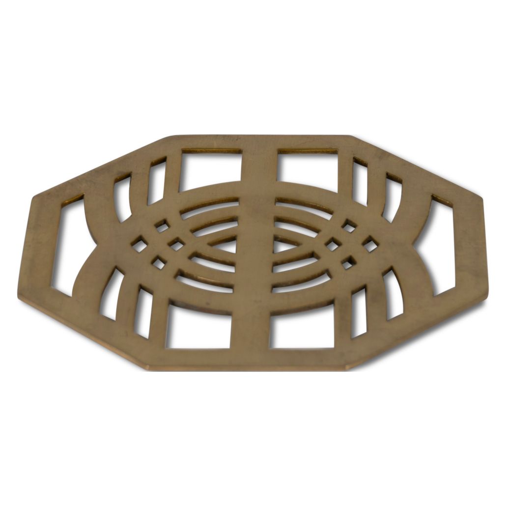 A set of beautiful art deco coasters.