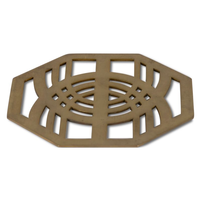 A set of beautiful art deco coasters.