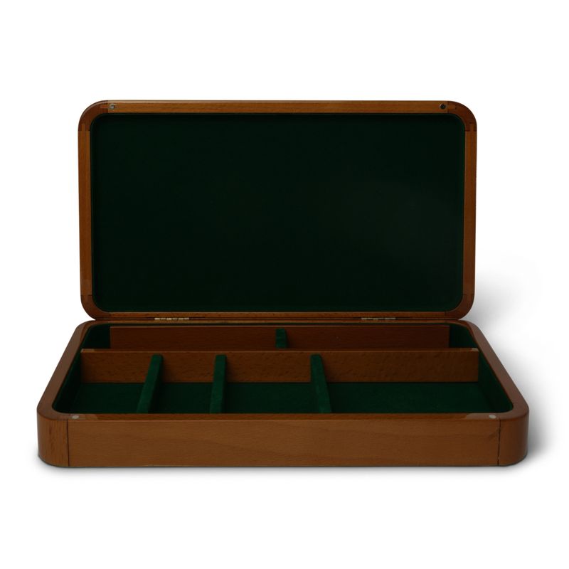 Look at the quality and opened up you can see the useful compartments to keep jewellery, hobby accessories or sewing bits safe. 