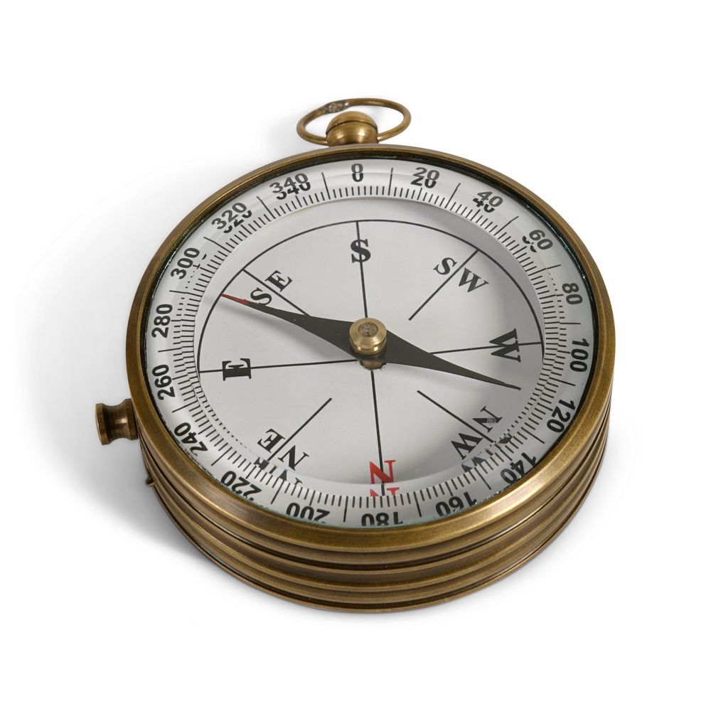 A beautiful gift for almost anybody. This brass compass will be of great assistance to any outdoor lover, and it looks really great too
Size; 7.7 cm diameter, Depth 2.3 cm