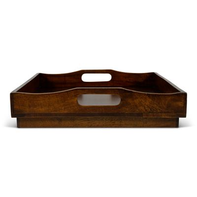 Can be used as a beautiful tray, and, if required, fits our Stateroom End Table perfectly.