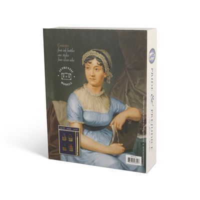 A picture of the lady herself on the back of the box