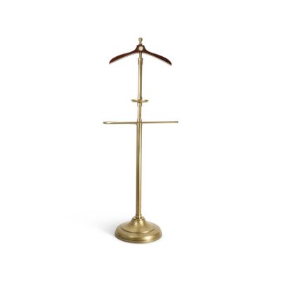 Ideal for an upmarket bedroom! Hang tomorrow's clothes with confidence, and the clock makes sure you're not too late for your appointment.