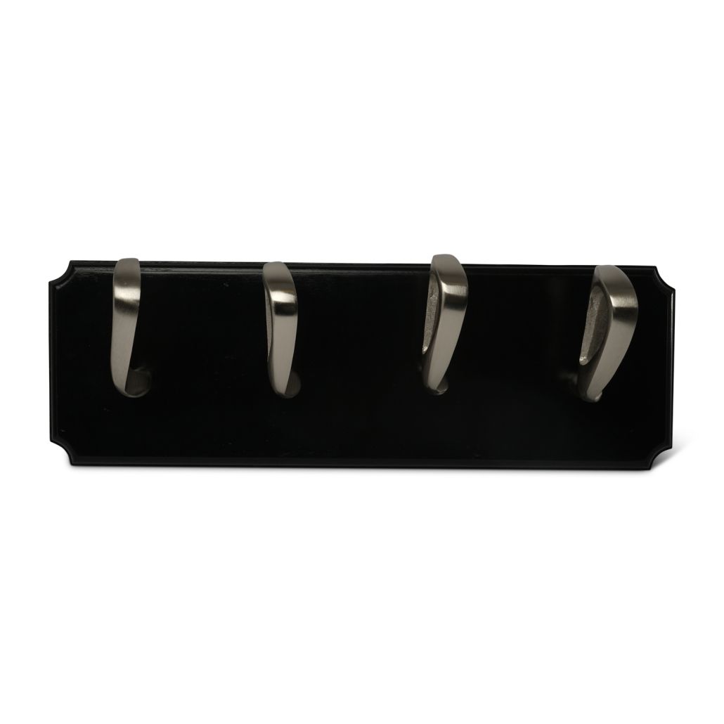 The golf club hangers look great in black.