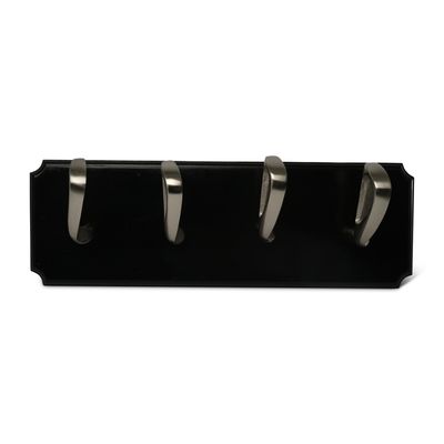 The golf club hangers look great in black.