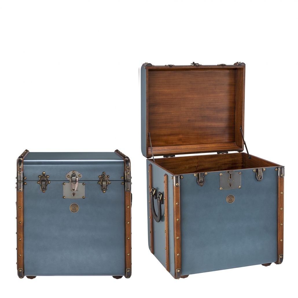 The Stateroom End Table - Petrol