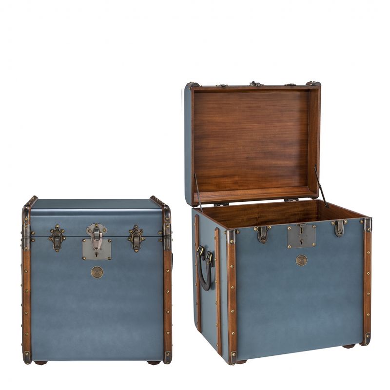 The Stateroom End Table - Petrol