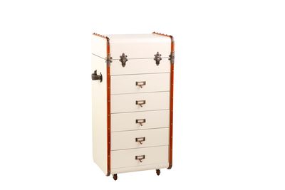 A close up view of the beautiful Stateroom Drawers just made for an exquisite bedroom.