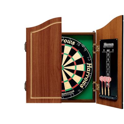 Dartboard in Cabinet