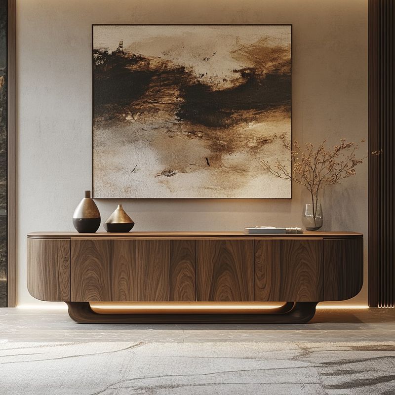 The Chelsea Media Unit is a beautiful contemporary piece with such style. Just look at that lovely stand with its luxury smoothed design and the grain of the practical doors. 
This has been designed with style in mind, and is the one to measure other options against.
Height 60 x Width 135 x Depth 35 cm.