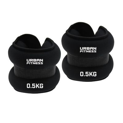 This pair of ankle/ wrist weights are just the job for strengthening both wrists and ankle joints as part of a thorough fitness regime, and every bit important for rehabilitation after accidents or injuries. 
They come in three different pair weights,  and shown here as they would look in use.    