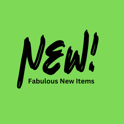 New!
See our fabulous new items.