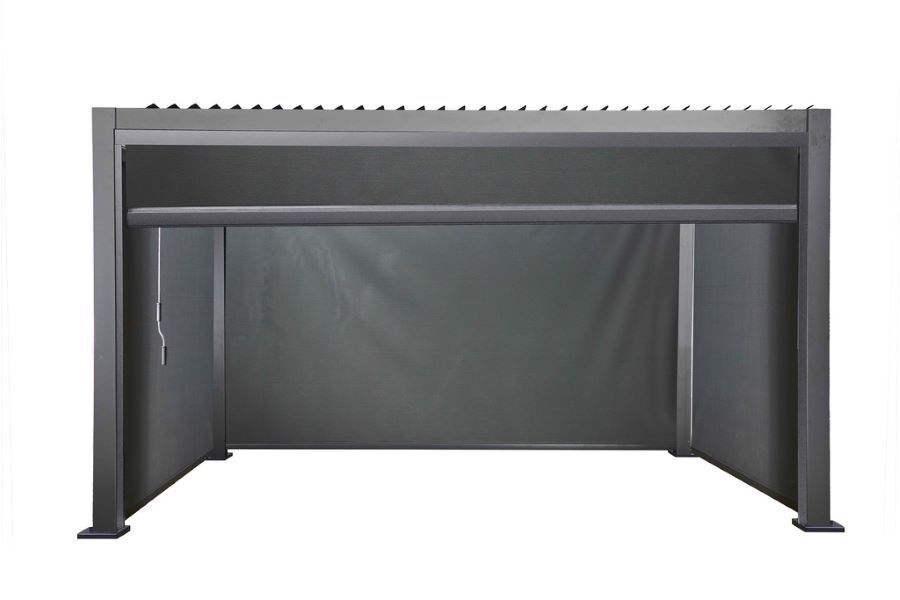 4M Pergola Aluminium Sliding Curtain