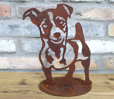 Rover Rusty Dog Garden Art